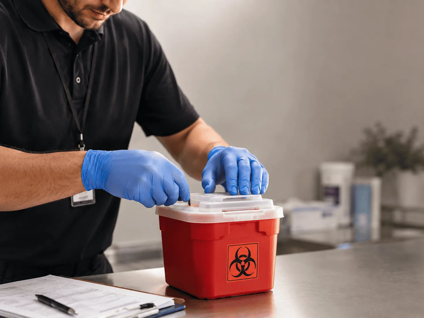 Why choose Sharps Waste Disposal in Strang, OK